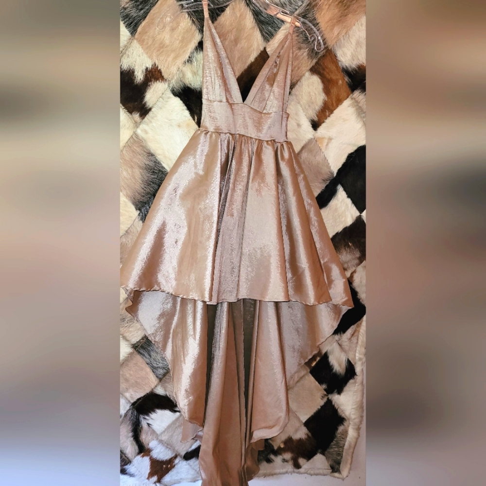 Windsor Xtra small formal dress in gold